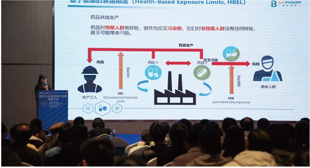 行业专家在会议现场讲解产品相关法规和应用案例